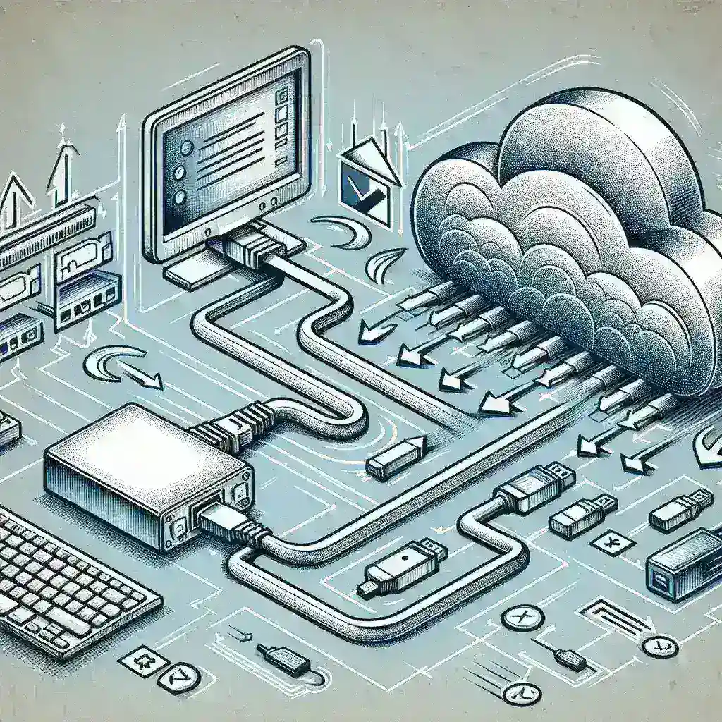 What are the key compatibility considerations for using a network adapter with cloud storage?