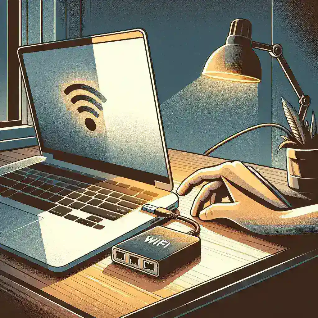 How do I enable my WiFi adapter after it has been disabled?